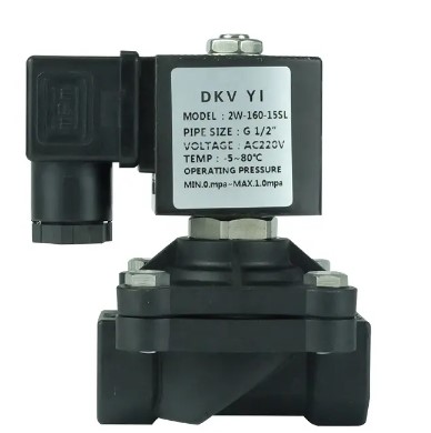 Válvula Solenoide NF Plast Eng DN20 24Vdc