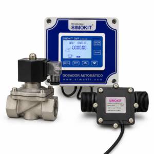 Dosador Água Automático Digital  1.1/4" DMF VINOX