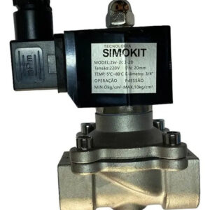 Válvula Solenoide NF Inox DN20 220v