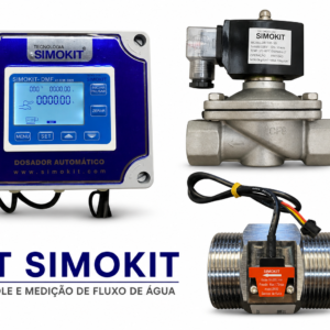 Dosador Água Automático Digital  2" DMF  SIH VINOX