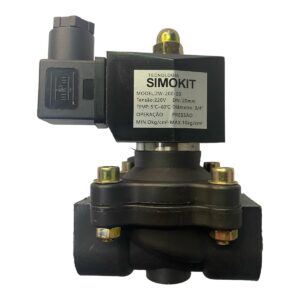 Válvula Solenoide NF Plast Eng DN50 24VDC