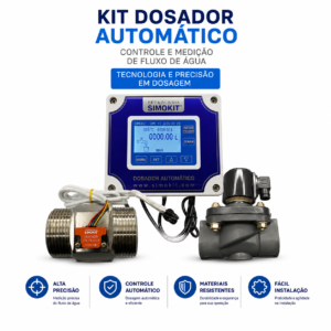Dosador Água Automático Digital 1-1/2" DMF SIH VPE