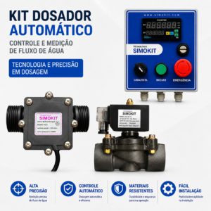 Dosador Água Automático Digital 1.1/4" VPE