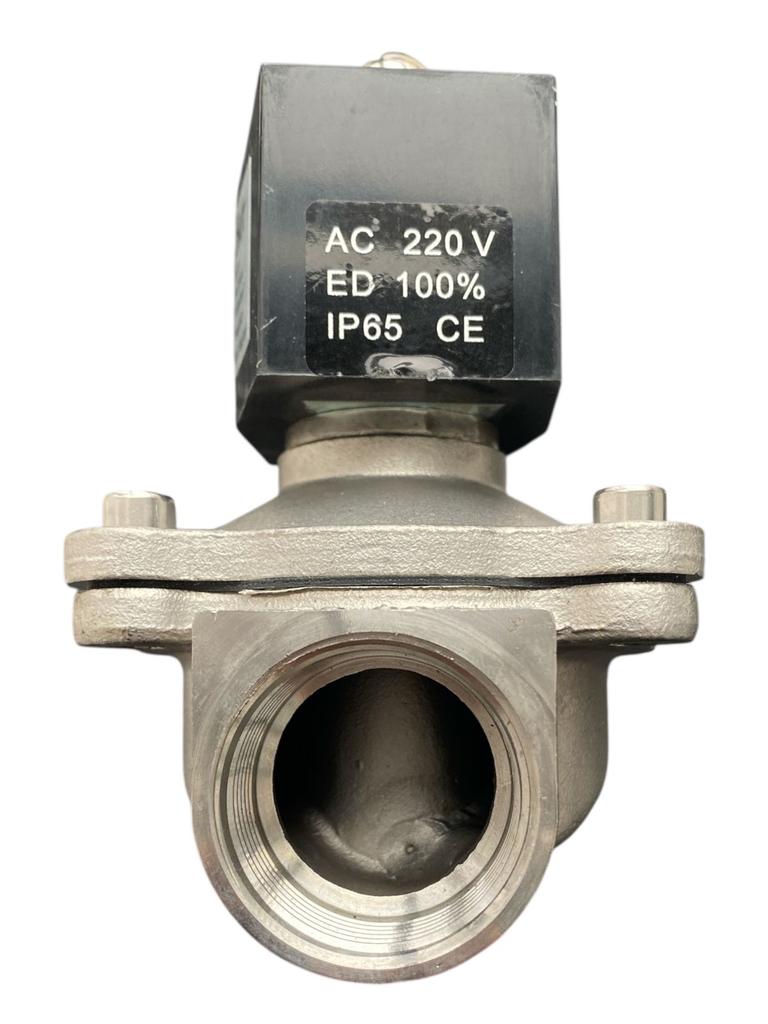 Válvula Solenoide NF Inox VITTON DN25 24V - Imagem 3