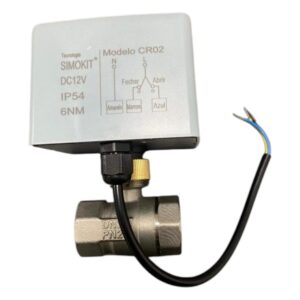 Válvula Esfera Reta Inox DN20 CR02 12V