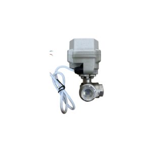 Válvula Esfera 3 Vias Inox DN20 Proporcional 4-20mA