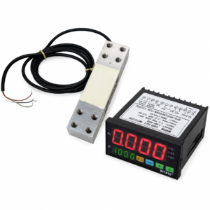 Kit CLP indicador de peso 2 reles 4-20mA + Celula de carga 100kg
