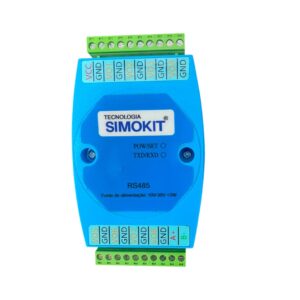 Módulo I/o Rs485 Modbus Rtu 8 Saídas Analógicas 0-5V / 0-10V